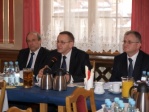Posiedzenie otworzył Marszałek Mirosław Sekuła, Przewodniczący WRZ Krzysztof Dzierwa oraz Dyrektor WUP Mieczysław Płaneta